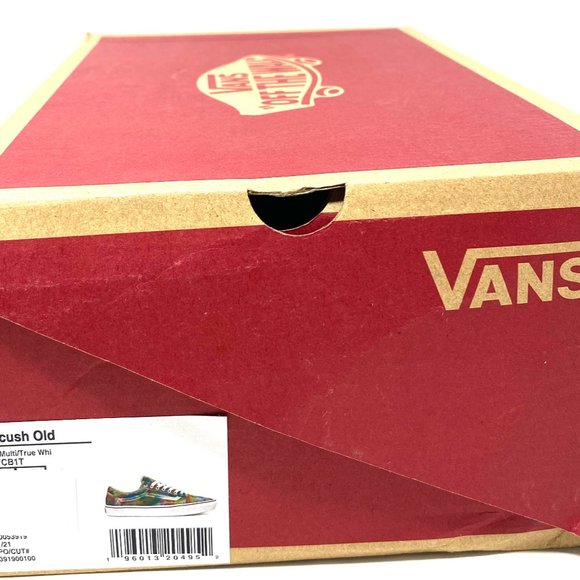 VANS Comfycush Shoes Women's Old Bloom Canvas Multicolor Casual Size VN0A5DYCB1T - Picture 9 of 11